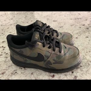Authentic Nike Air Force One Low Reflective Camo 874380-201 Sneakers Shoes‎ 10c